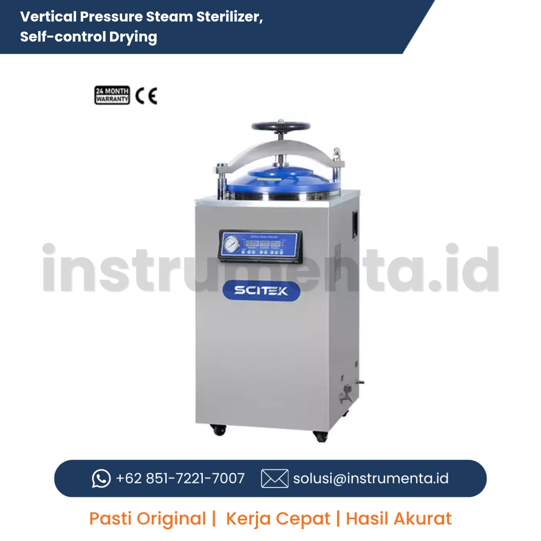 Ready Stock Vertical Pressure Steam Sterilizer Scitek ST-VG Series Autoclave Vertikal Fitur Pengeringan Mandiri
